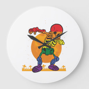 Halloween Dabbing Skelet Kostuum LGBT Grote Klok