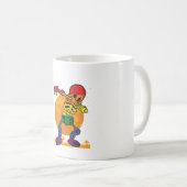 Halloween Dabbing Skelet Kostuum LGBT Koffiemok (Voorkant rechts)