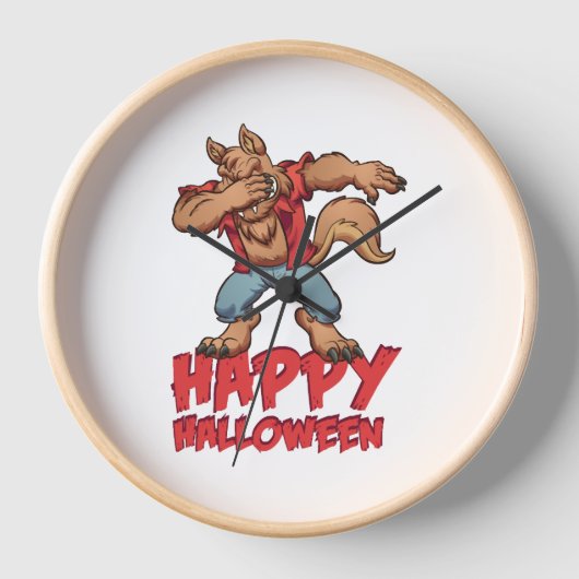 Halloween Dabbing Werwolf Halloween kostuum (Voorkant)
