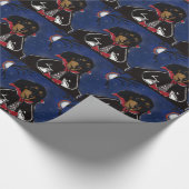 Halloween Dachshond Cadeaupapier (Hoek)