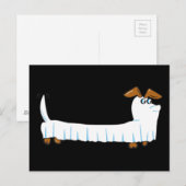 Halloween Dachshund Briefkaart (Voorkant / Achterkant)