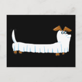 Halloween Dachshund Briefkaart (Voorkant)