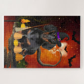 Halloween Dachshund Dog Legpuzzel (Horizontaal)
