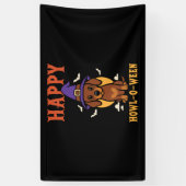 Halloween Dachshund Dog Spandoek (Verticaal)