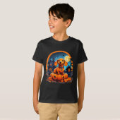 Halloween dachshund t-shirt (Voorkant volledig)