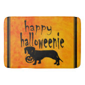 Halloween Dachshund Trick or treat Badmat (Voorkant)