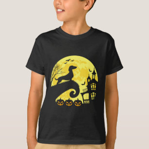 Halloween Dachshund Weenie Wiener Moonshine Sausag T-shirt