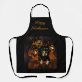 Halloween Dachshunds Schort (Voorkant)