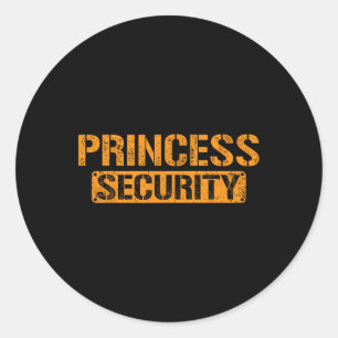 Halloween Dad mama Dochter Adult Costume Princess Ronde Sticker