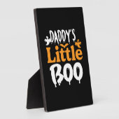 Halloween Daddy Little Boo Birthday Fotoplaat (Zijkant)