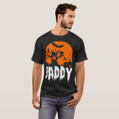 Halloween Daddy Scary 31 oktober cadeau T-shirt (Voorkant volledig)
