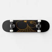 Halloween Dag 31 Spinnenwebben Persoonlijk Skateboard (Horizontaal)