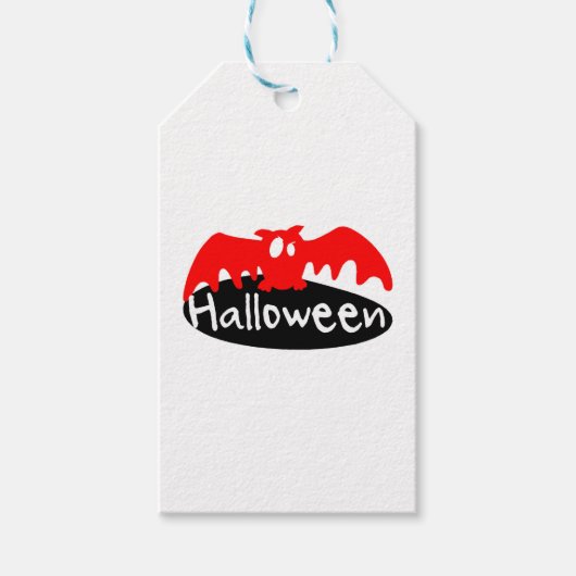 Halloween dag cadeaulabel (Voorkant)