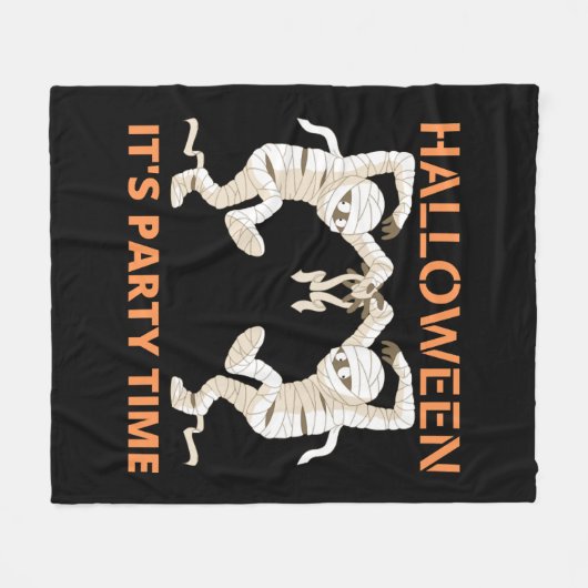 Halloween dag fleece deken (Voorkant (Horizontaal))
