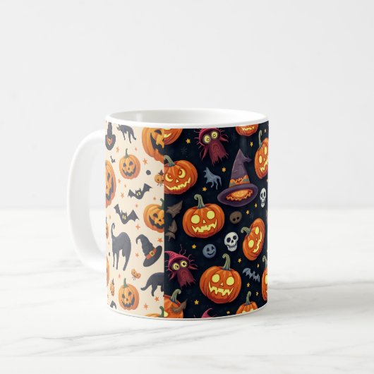 Halloween dag koffiemok (Voorkant links)