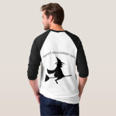 Halloween Dag Man Groen T-shirt (Achterkant volledig)