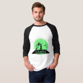 Halloween Dag Man Groene T-Shirt (Voorkant volledig)