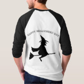 Halloween Dag Man Groene T-Shirt (Achterkant)