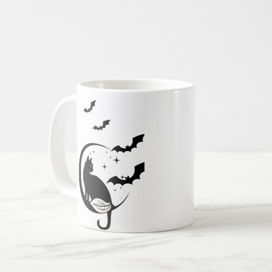 Halloween dag Mok (Voorkant links)