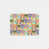 Halloween dag van de dode schedel post-it® notes (Voorkant)