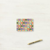 Halloween dag van de dode schedel post-it® notes (Op bureau)