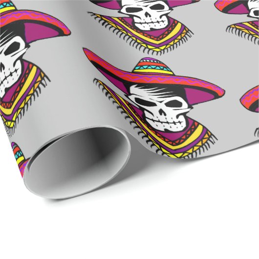 Halloween, Dag van de Dood, Cadeaupapier (Rol Hoek)