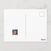 Halloween Dag van het dode skelet Briefkaart (Achterkant)