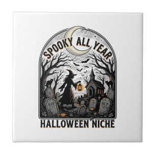 Halloween Dagelijks T-shirt Griezelig Jaar Rond De Tegeltje