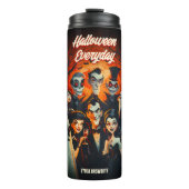  Halloween dagelijkse 50s kostuums Thermosbeker (Voorkant)