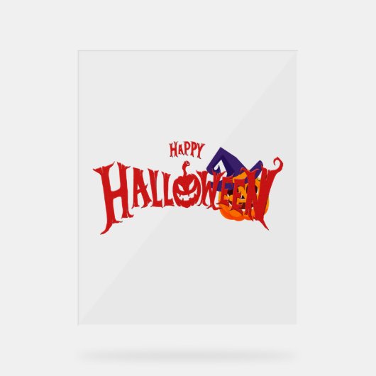 Halloween Dagen Acryl Bord (Voorkant)