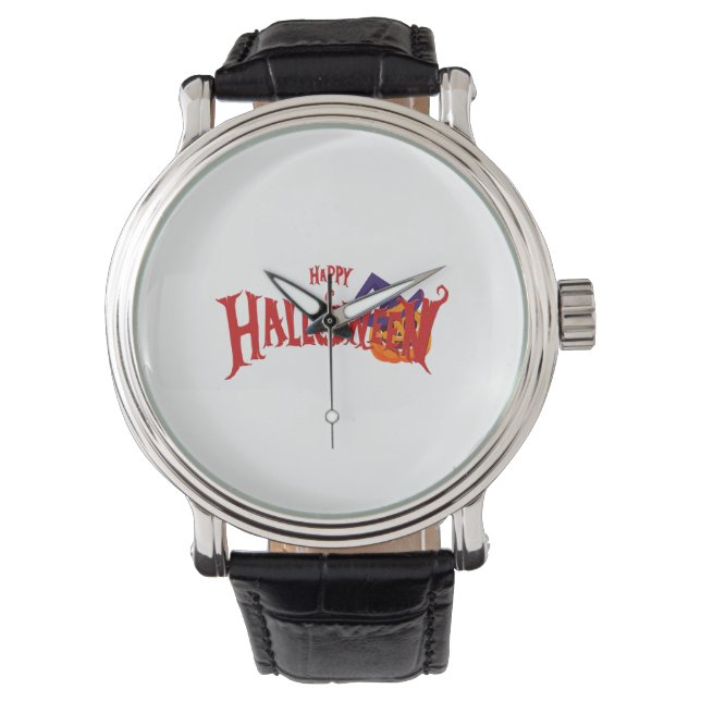 Halloween Dagen Horloge (Voorkant)
