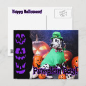 Halloween - Dalmatian - Dash Briefkaart (Voorkant / Achterkant)