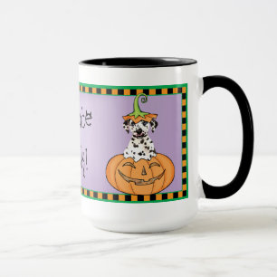Halloween Dalmatian Mok