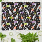 Halloween Dalmatian Theedoek (Gevouwen)