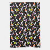 Halloween Dalmatian Theedoek (Verticaal)