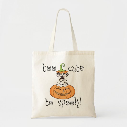 Halloween Dalmatian Tote Bag (Voorkant)