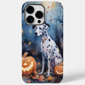 Halloween Dalmation met pompoenen eng Case-Mate iPhone Case (Achterkant)