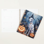 Halloween Dalmation met pompoenen eng Planner (Display)