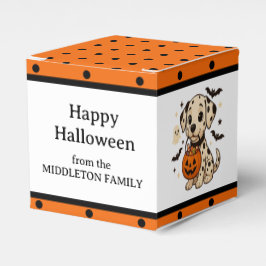 Halloween Dalmatische Trick or treat Bedankdoosjes
