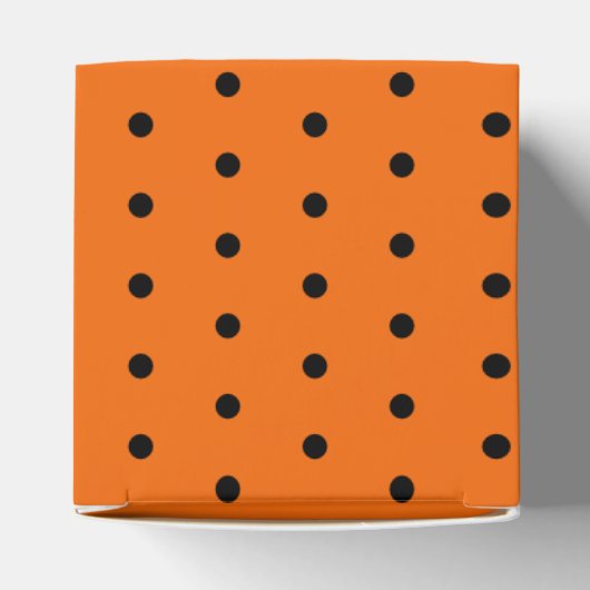 Halloween Dalmatische Trick or treat Bedankdoosjes (Bovenkant)