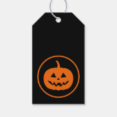Halloween Dalmatische Trick or treat Cadeaulabel (Achterkant)