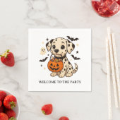 Halloween Dalmatische Trick or treat Servet (Insitu)