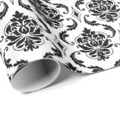 Halloween damask cadeaupapier (Rol Hoek)