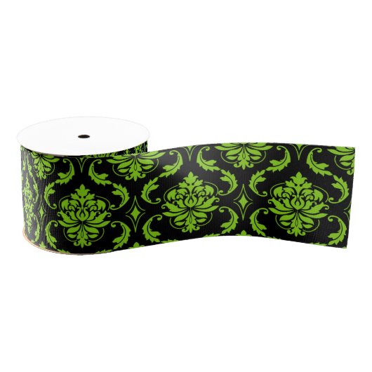 Halloween damask grosgrain lint (Spoel)