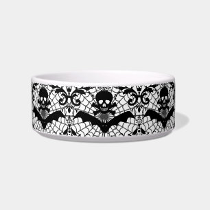 Halloween Damask Voerbakje