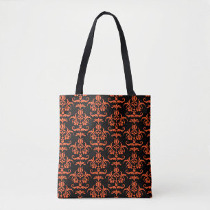 Halloween Damast Tote Bag