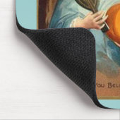 Halloween  dame met spiegel) muismat (Hoek)