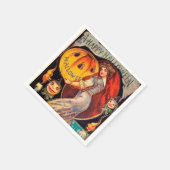  Halloween dame party Servet (Hoek)