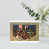Halloween Dance Briefkaart (Staand voorkant)