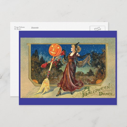  Halloween Dance Briefkaart (Voorkant / Achterkant)